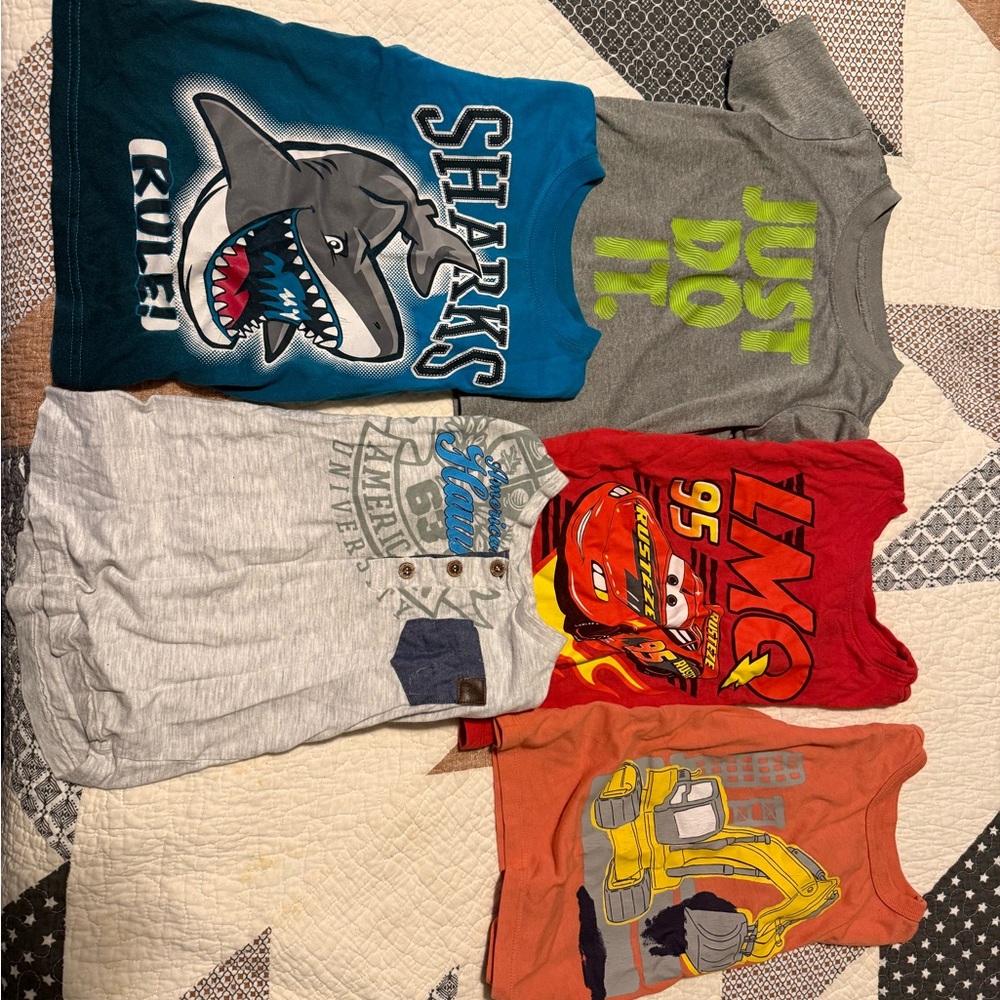 Kids Graphic T-Shirts - Multi-Color Pack